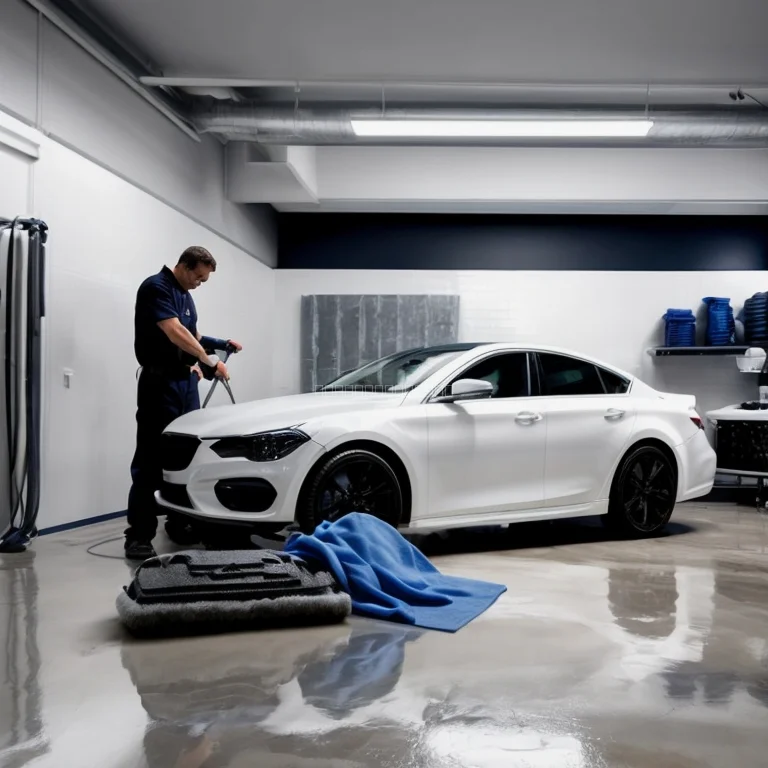 Processo de detalhamento automotivo Detailora